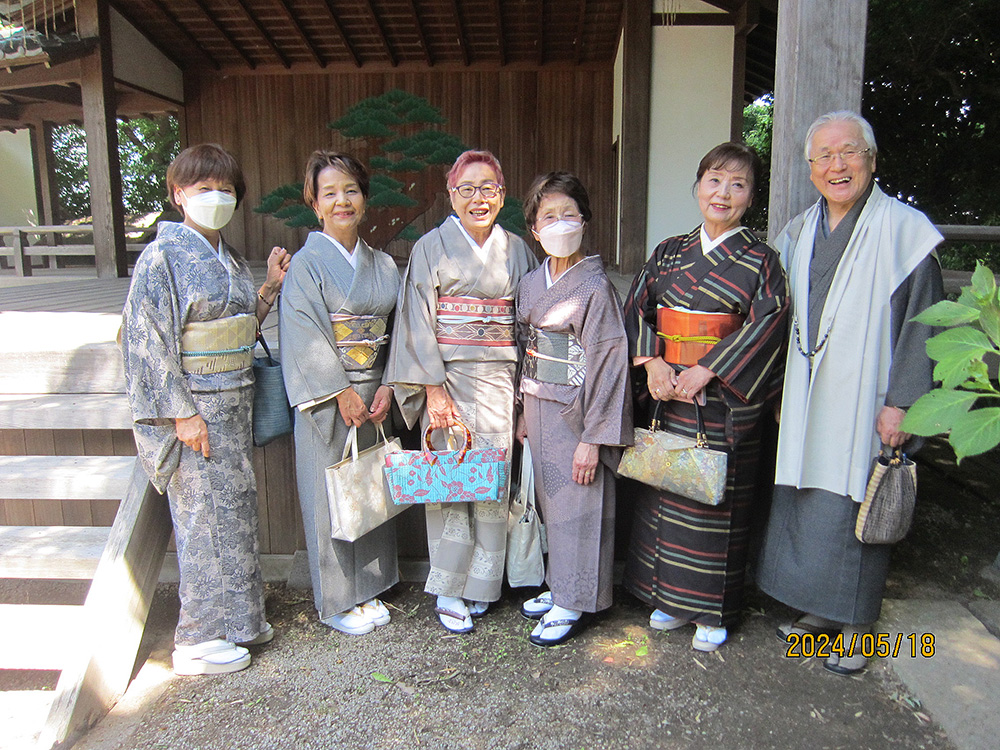 歴史を感じる織物の街をきもので街あるき