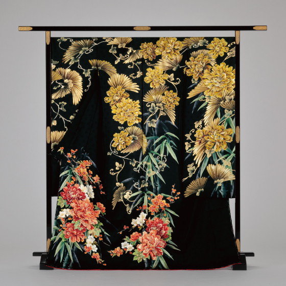 【ブランド振袖】玉響✖髙石あかり 黒色 品番:TA-807